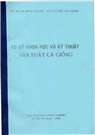 Cơ sở khoa học và kỹ thuật sản xuất cá giống